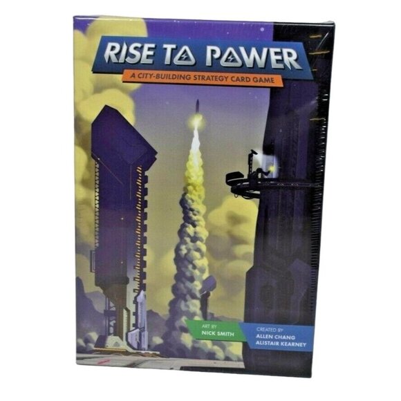 Rise To Power Card Game - City-Building Strategy Game For 2-6 Players - Picture 1 of 6